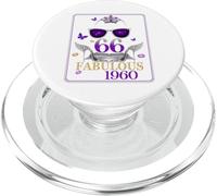 66th Birthday Queen Chapter 66 Fabulous Since 1960 Women PopSockets PopGrip for MagSafe