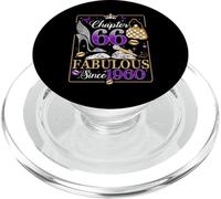 66th Birthday Queen Chapter 66 Fabulous Since 1960 Women PopSockets PopGrip for MagSafe