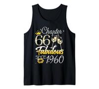 66th Birthday Queen Chapter 66 Fabulous Since 1960 Women Tank Top