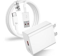 66W Fast Charger Plug for Honor 400 X9c X9d 90 70 50 Magic V3 V5, ACAGET SuperCharge Power Adapter UK, 6A/1M USB to USB C Cable USB Wall for HONOR Magic V2 Pad 2 7 4 Lite 5 Pro 6 for Huawei Mate 60 40