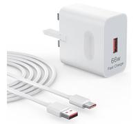 66W USB C Charger Compatible with Honor 300 200 100 90, Magic 7 6 5 4 Pro Lite, Pad X9 X8, Wall Fast Charger Plug for Huawei Mate 60 50 40 30 Pro, Pura 70 60 50 40 30 Pro Lite With 3.3ft Type C Cable