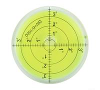 66x10mm for spirit Level Round Yellow-Green Liquid 66x10mm for