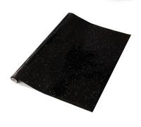 67.5cm x 1m up to 15m d-c-fix BLACK GRANITE QUARTZ sticky back plastic vinyl wrap film (200-8297) (67.5cm x 15m)