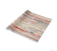 67.5cm x 2m d-c-fix RIO COLOURED PLANKS sticky back plastic vinyl wrap film