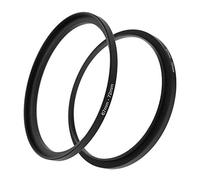 67-72mm Lens-Filter Step Up Adapter Ring, 67mm Lens to 72mm Filter or Hood or Other Lens Converter, Aviation Aluminum Alloy 67mm-72mm Ring-2 Packs
