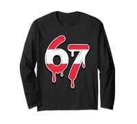 67 Austria Six Seven Austrian Flag Long Sleeve T-Shirt