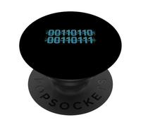 67 Binary Code Meme Six Seven Programming Tech Humor Coding PopSockets Adhesive PopGrip