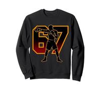 67 Boxing Funny Boxer Six Seven Boys Kids Men Gen Alpha Meme Sweatshirt