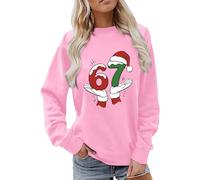 67 Cchristmas Jumpers for Women UK 2026 Six Seven Ugly Xmas Sweatshirt | Funny 67 Meme Christmas Sweater Ladies Xmas Tops Novelty Long Sleeve Pullover Sweatshirts Crew Neck Jumper Shirts
