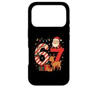 67 Christmas 6 7 Six Seven Meme Holiday Xmas Mens Womens Case for iPhone 17 Pro