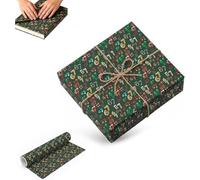 67 Christmas Wrapping Paper, 6 7 meme Wrapping Paper, Santa 67Meme GiftWrap, Unique Six Seven Festive Wrapping Papers (5pcs) (Set A)