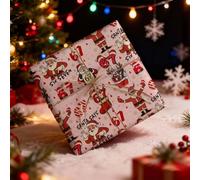 67 Christmas Wrapping Paper for Gift, 2025 Funny Wrapping Paper with Graphic Printed, 67 Meme Funny Teen Holiday Wrap, Santa Wrap for Gift, Unique Six Seven Festive Wrapping-Papers, B01, 50CMx90CM