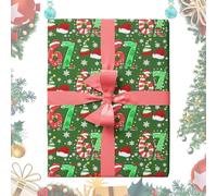67 Christmas Wrapping Paper Treat Box Wrap Supplies