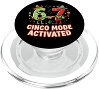 67 Cinco De Mayo 6 7 Meme Cinco Mode Funny Fiesta Party PopSockets PopGrip for MagSafe