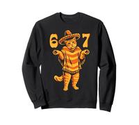 67 Cinco de Mayo Cat Meme Sombrero Poncho Funny Teens Kids Sweatshirt