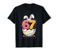 67 Easter Bunny Egg 67th Birthday Party Celebration T-Shirt