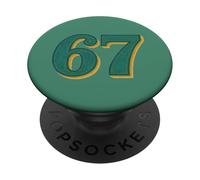67 Funny Gen Alpha Meme Zoomer Memes 6 7 what does 67 mean PopSockets Adhesive PopGrip