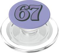 67 Funny Gen Alpha Meme Zoomer Memes 6 7 what does 67 mean PopSockets PopGrip for MagSafe