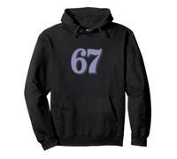 67 Funny Gen Alpha Meme Zoomer Memes 6 7 what does 67 mean Pullover Hoodie
