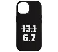 67 Funny Runner Half Marathon 6.7 Miles Running Race Gen Z Case for iPhone 14