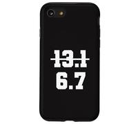 67 Funny Runner Half Marathon 6.7 Miles Running Race Gen Z Case for iPhone SE (2020) / 7/8