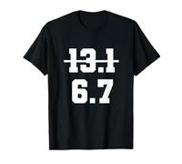 67 Funny Runner Half Marathon 6.7 Miles Running Race Gen Z T-Shirt