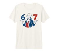 67 George Washington 6 7 Premium T-Shirt