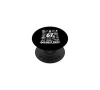 67 God Did It First Christian Faith Jesus Bible Verse Humor PopSockets Adhesive PopGrip