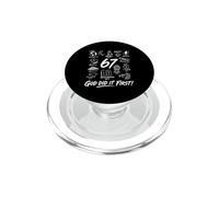 67 God Did It First Christian Faith Jesus Bible Verse Humor PopSockets PopGrip for MagSafe