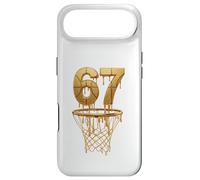 67 Gold Drip Basketball 6 7 Six Seven Meme Gen Alpha Slang Case for iPhone Air