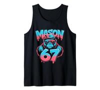 67 Gorilla Meme Funny Six Seven Alpha Slang Tank Top