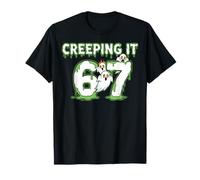 67 Halloween Costume 6 7 Meme Get Sendy Gen Alpha Slang 6 7 T-Shirt
