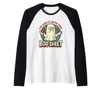 67 Halloween Costume Parents 6 7 Meme Six Seven Boo Sheet Raglan Baseball Tee