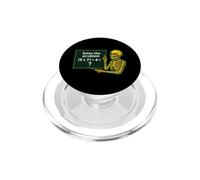 67 Halloween Math Funny Six Seven Meme Brainrot Skeleton PopSockets PopGrip for MagSafe