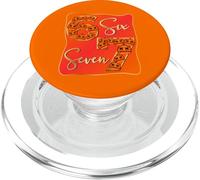 67 Halloween Meme 6 7 Numbers Six Seven Funny Kids Pumpkin PopSockets PopGrip for MagSafe