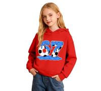 67 Hoodie Kids Christmas Jumper | 6-7 Meme Long Sleeve Pullover Sweatshirt | Boys Girls 2-12 Years Soft Fleece Casual Jacket Long Sleeves for Kids Youth Daily Wear Outdoor Activities