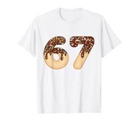 67 Ice Cream Chocolate Meme 67 Six Seven 6 7 Value Graphic T-Shirt, Men, White, S