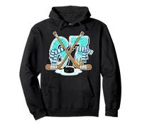 67 Ice Cream Drip Hockey Gen Alpha Slang Six Seven Meme Pullover Hoodie