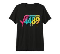 67 Ice Cream Drip Meme Square Root 4489 Slang Teacher Math Premium T-Shirt