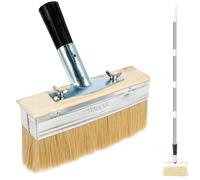 67-Inch Decking Paint Brush With Long Handle Block - Stain Applicator for Wood, Oil, Paint, Coating - Fence, Wall, Furniture Brush (170x17.5cm)