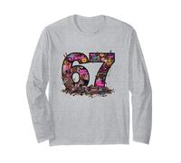 67 Indie Revival Style, Six Seven, 6-7, Six-Seven, Memes Long Sleeve T-Shirt