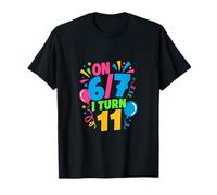 67 is My 11th Birthday June 7th Birthday 6/7 Turn 11 T-Shirt