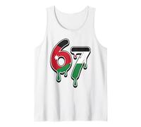 67 Jordan Six Seven Jordanian Flag Tank Top