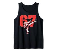 67 Karate Kid Martial Arts Enthusiast Kick Action Tank Top
