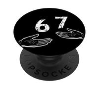 67 Kid Meme/So So It's 67 / Viral Six Seven PopSockets Adhesive PopGrip