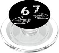 67 Kid Meme/So So It's 67 / Viral Six Seven PopSockets PopGrip for MagSafe