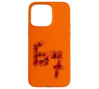 67 Meme 6 7 Numbers Six Seven Fake Blood Stain Halloween Case for iPhone 15 Pro Max
