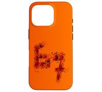 67 Meme 6 7 Numbers Six Seven Fake Blood Stain Halloween Case for iPhone 16 Pro
