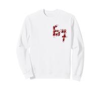67 Meme 6 7 Numbers Six Seven Fake Blood Stain Halloween Sweatshirt