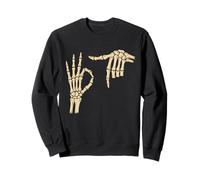 67 Meme 6 7 Skeleton Halloween Six Seven Gen Alpha Teen Boys Sweatshirt